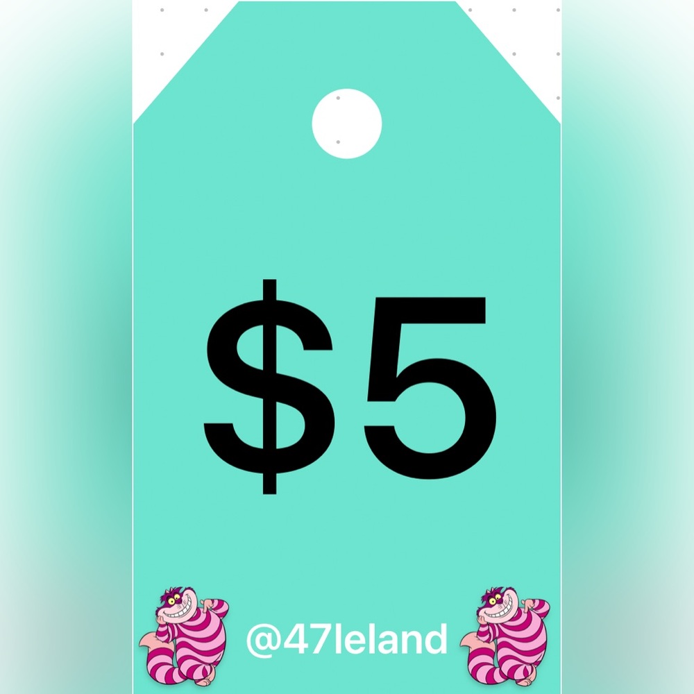 $5 Live Show Unlisted Item
